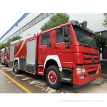 Camiones de bomberos de espuma de agua de Howo